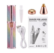 2 In 1 Eyebrow Trimmer & Hair Shaver