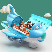 Lightning & Musical 360 Rotating Gear Airplane
